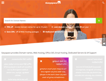 Tablet Screenshot of easyspace.com
